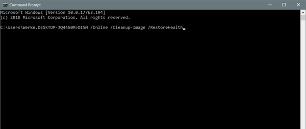 DISM Online Cleanup-Image RestoreHealth DISM Online Cleanup-Image RestoreHealth