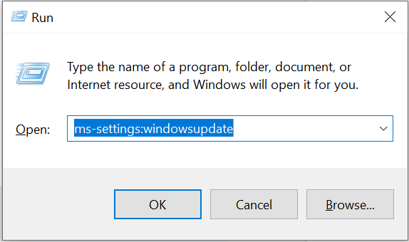 ms setting windowsupdate