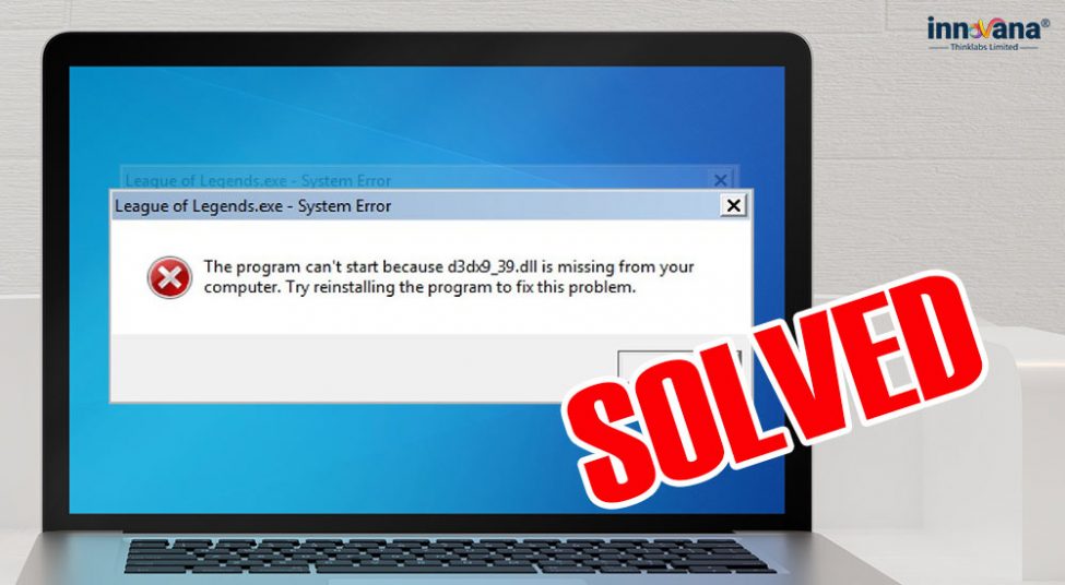How to Resolve D3DX9_39.dll Missing Error in Windows 10