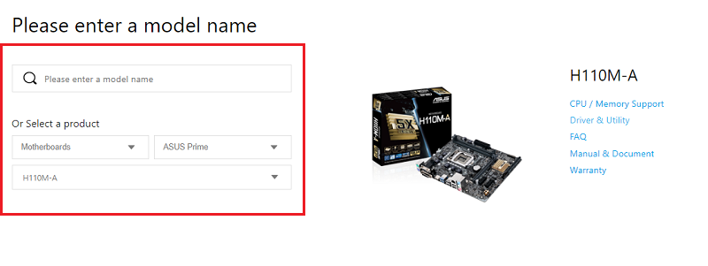 entering the details about the product