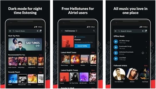 Wynk Music - Offline Music App for Free