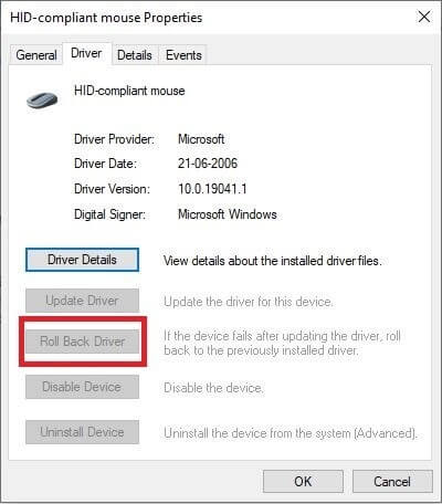 Roll Back The Touchpad Driver-3