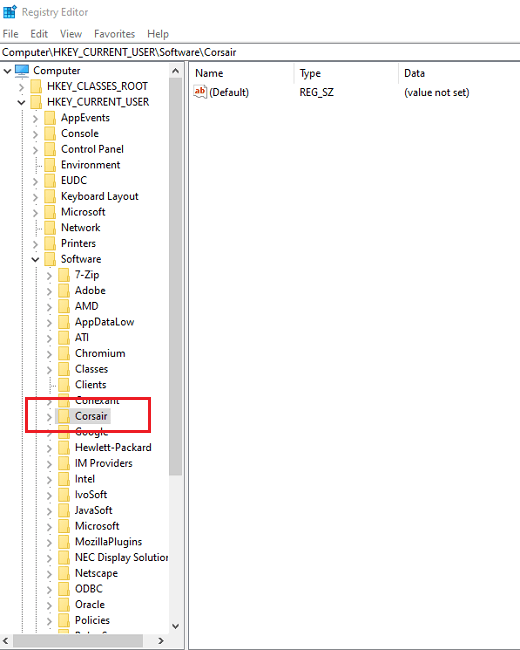 Download & Reinstall Corsair iCUE-5