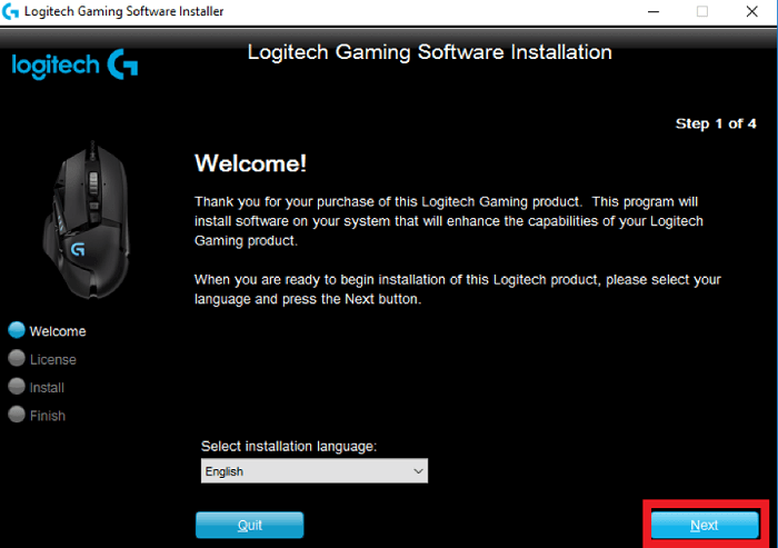 Download Logitech Gaming Software & install it via Logitech Support-2