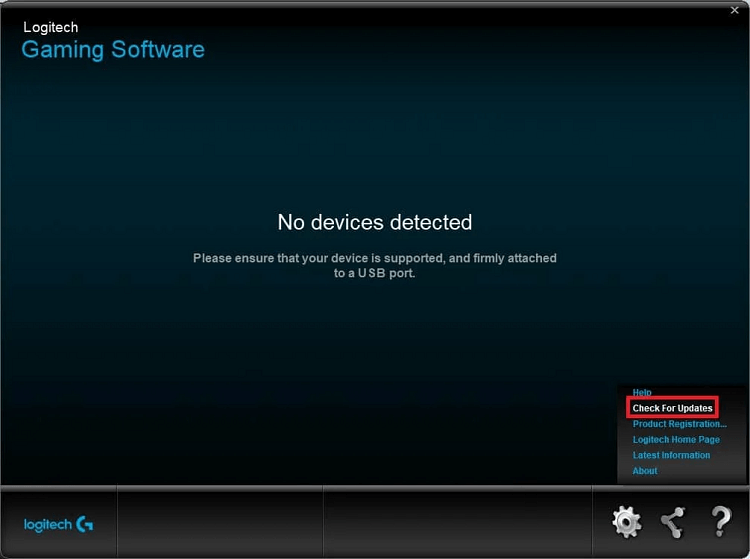 Update Logitech Gaming Software manually-1
