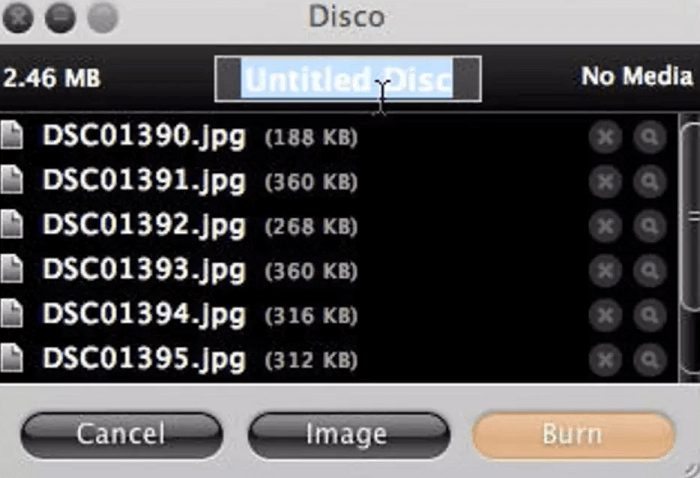 Disco - Mac DVD Burning Software