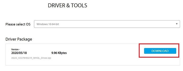Download ASUS Monitor Drivers from ASUS Support-3