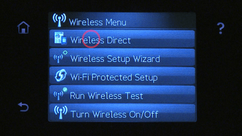Use Wi-Fi Direct or HP Wireless Direct