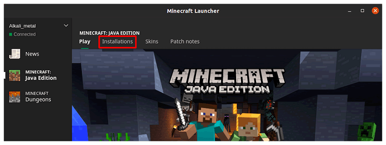 Add Forge to Minecraft