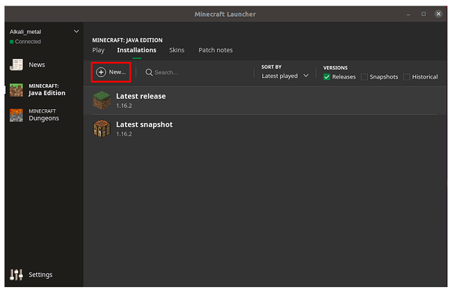 Add Forge to Minecraft-1