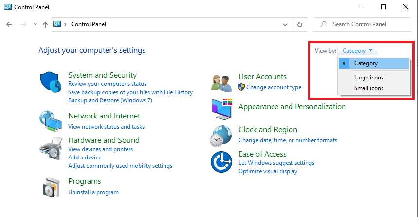 Configure Power Options