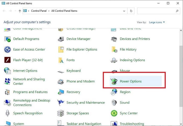 Configure Power Options-1