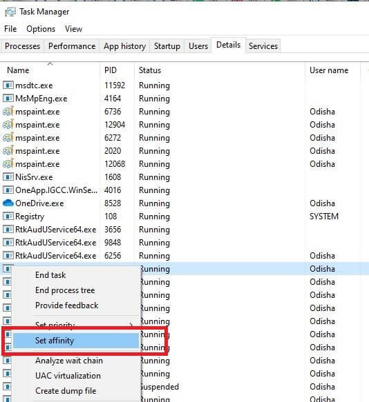 Configure Processor Affinity-3