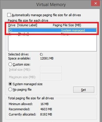 Increase Virtual Memory-5