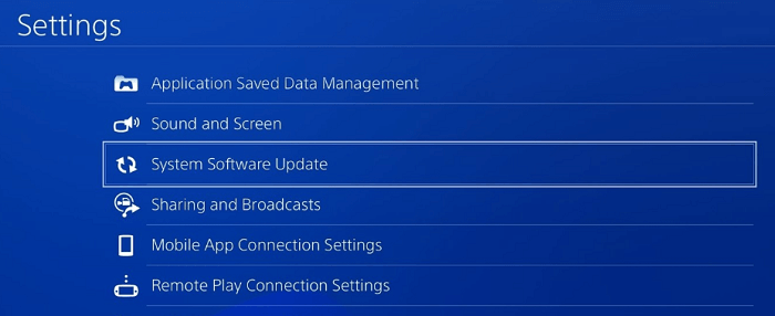 Update The System Software Of PS4 Console-2