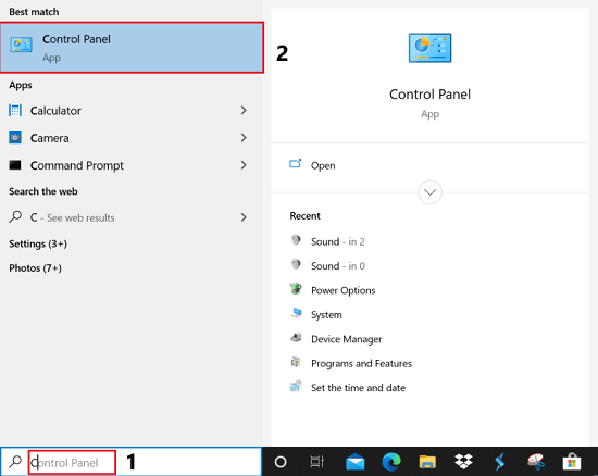 Set the microphone as default