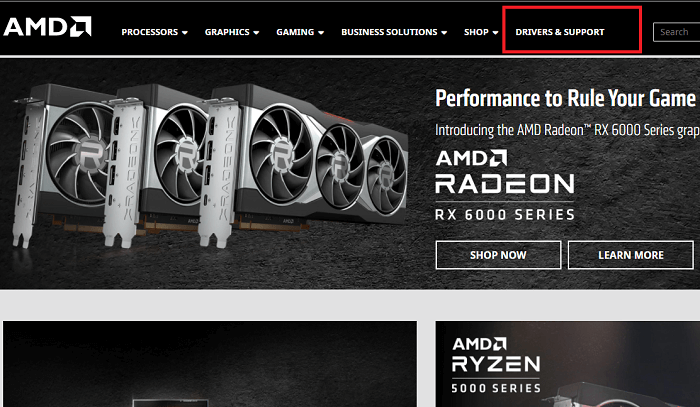 Download AMD Radeon RX 6900 XT Driver From AMD’s Website