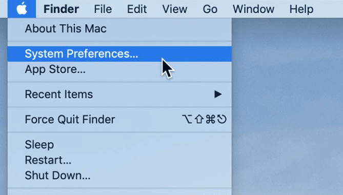 System Preference mac