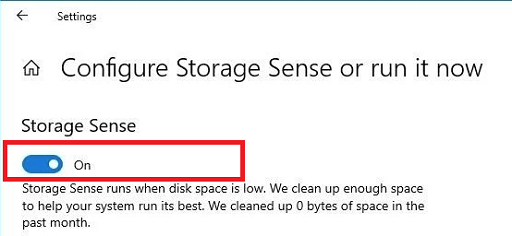 Use Storage Sense Feature-4