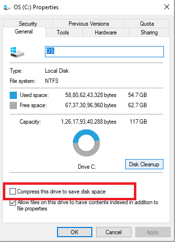 Enable Windows 10 NTFS Compression-6
