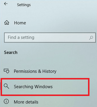Rebuild Or Configure Windows 10 Search Indexer-3
