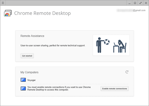 Chrome Remote Desktop - Best open source TeamViewer alternative