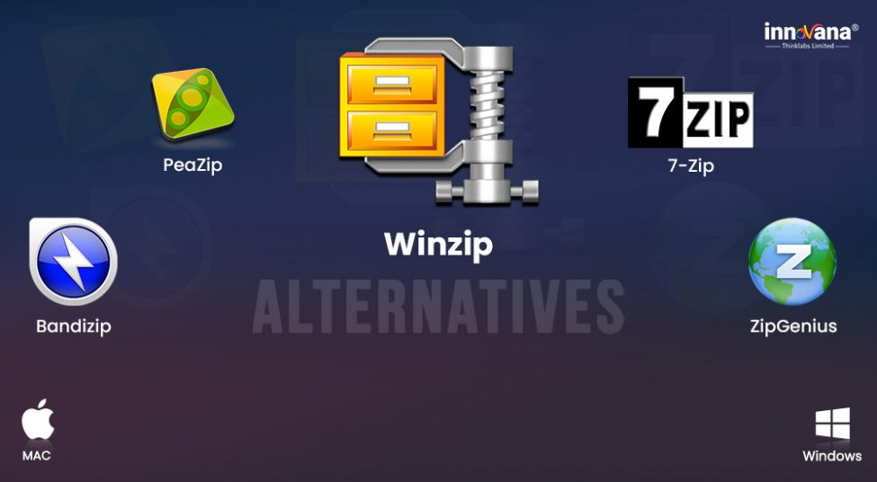 6 Best and Completely Free WinZip Alternatives [Mac/Windows ]