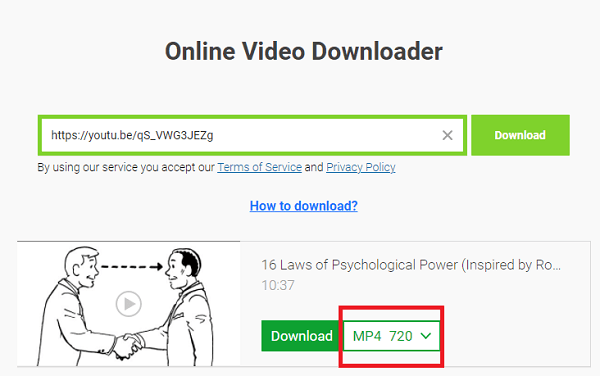 Download A Video Embedded In A Website Via Online Services-1
