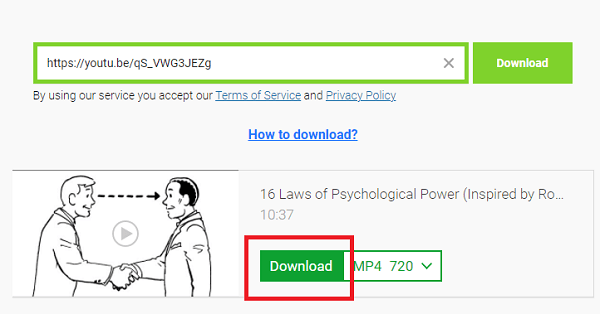 Download A Video Embedded In A Website Via Online Services-2