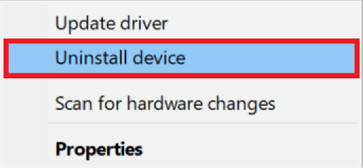 Uninstall device