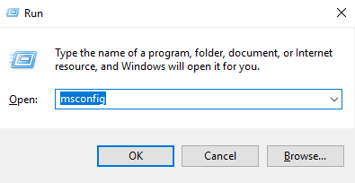 Windows Run Box