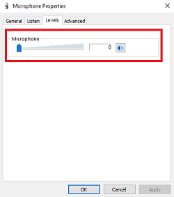 Increase the microphone volume as you want 