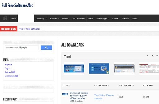 Full Free Software