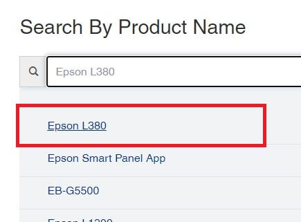 6. Choose the aptest option from the results