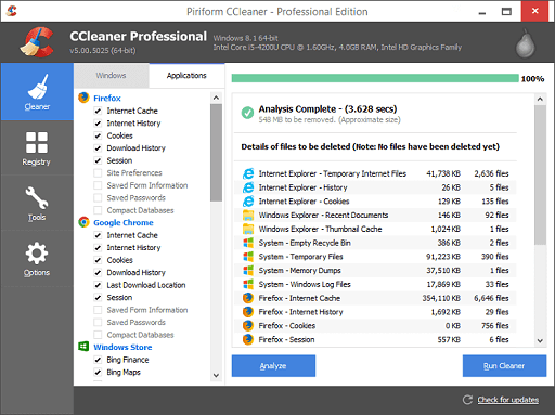 CCleaner- A must-have app for Windows 10