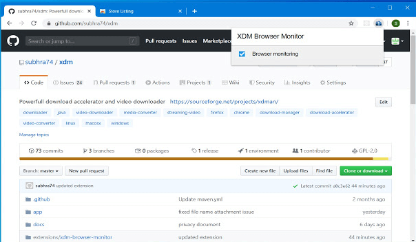 Xtreme Download Manager (XDM)