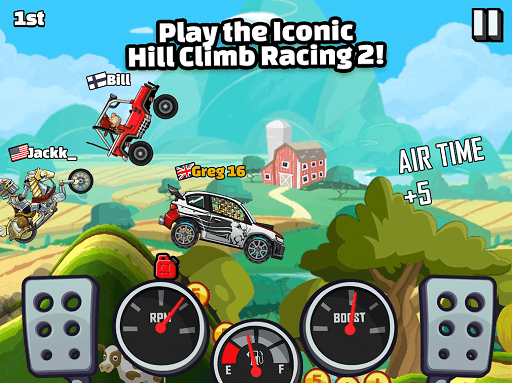 Hill Climbing Racing 2- best car racing games for Android