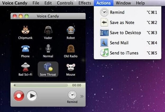 voice changer for mac os x