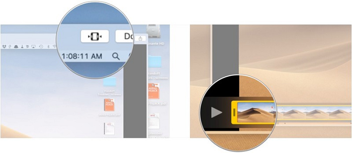 What is the process to edit a screenshot captured on Mac
