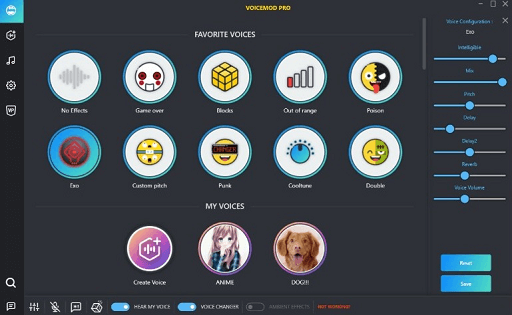Voicemod - Free voice changer app for PC with a plethora of voice filters 