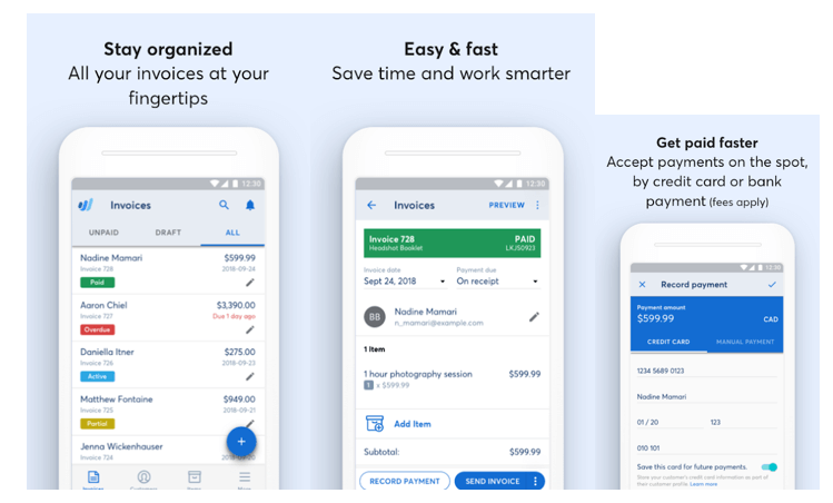 Wave Invoicing