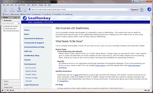 SeaMonkey Browser- Internet Explorer alternatives