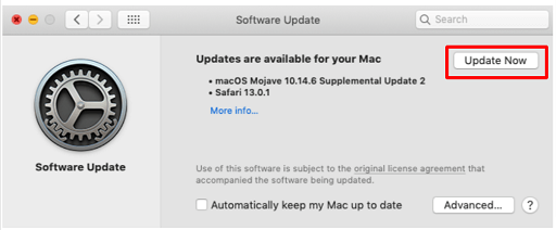 update macOS