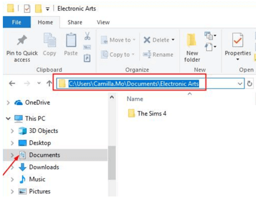 reset Sims 4 on Windows