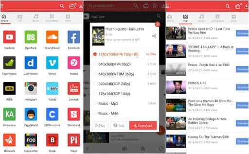 Vidmate- best YouTube downloaders for Android and iPhone