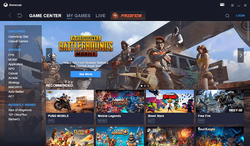 GameLoop- Bluestacks alternative for Windows 10