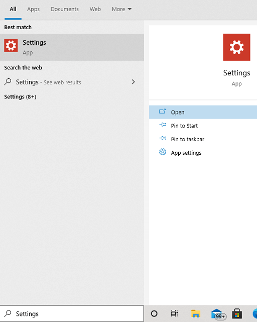Take the Help of the Windows Troubleshooter- Go to the setting