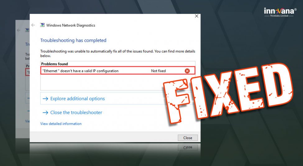 WiFi Doesn’t Have a Valid IP Configuration Error (Fixed)