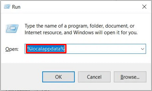 Ensure Discord is updated- Open run box and give the command