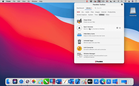 Parallels Toolbox- Best Macbook Screen Cleaner